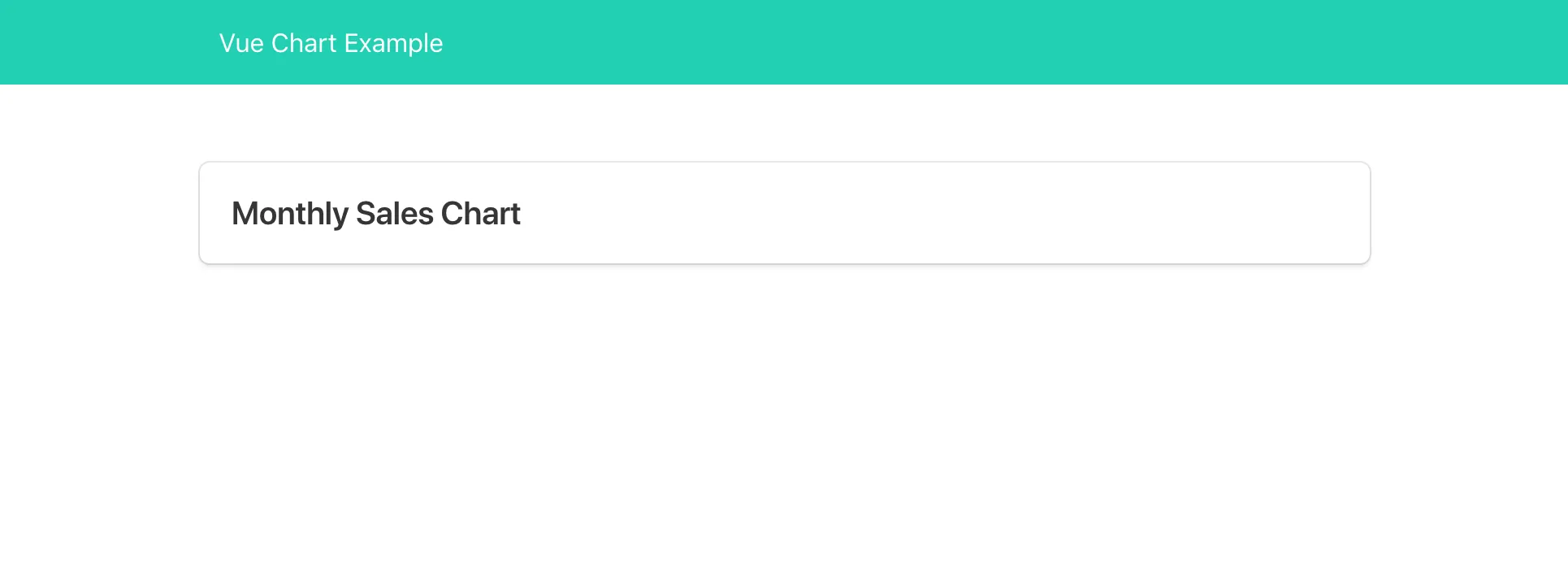Empty Vue App