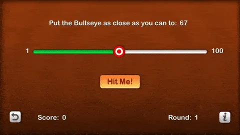 Bull's Eye game in action