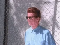 Never gonna give you up. Never gonna let you down.