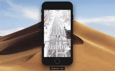 Sliding Cards in Action