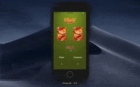 War Card Game in Action