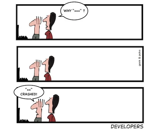 Why do you use strict comparison?
