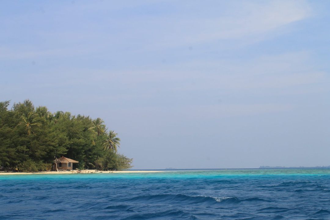 Pulau Menjangan Kecil. (Sumber Wikimedia Commons oleh Suha Aisyah)