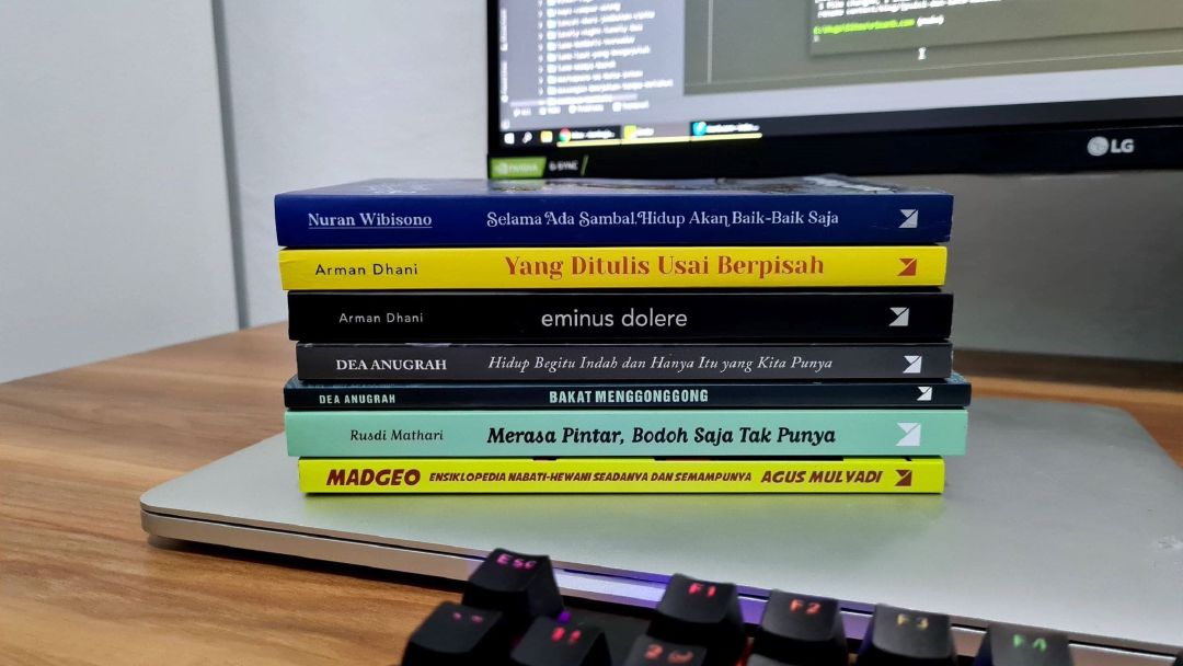 Tujuh buku yang saya baca.