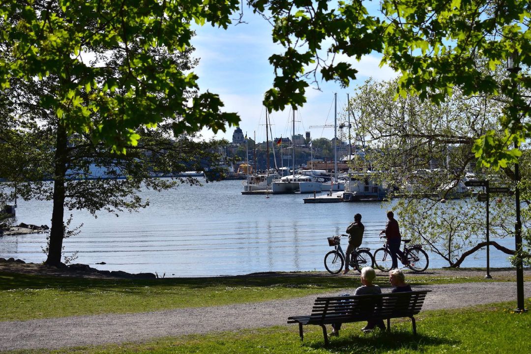 Suasana Teluk Waldermarsviken.
