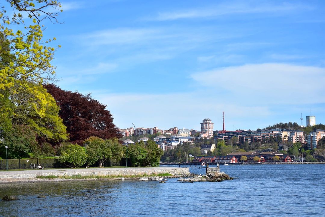 Pemandangan di sekitar Täcka Udden.