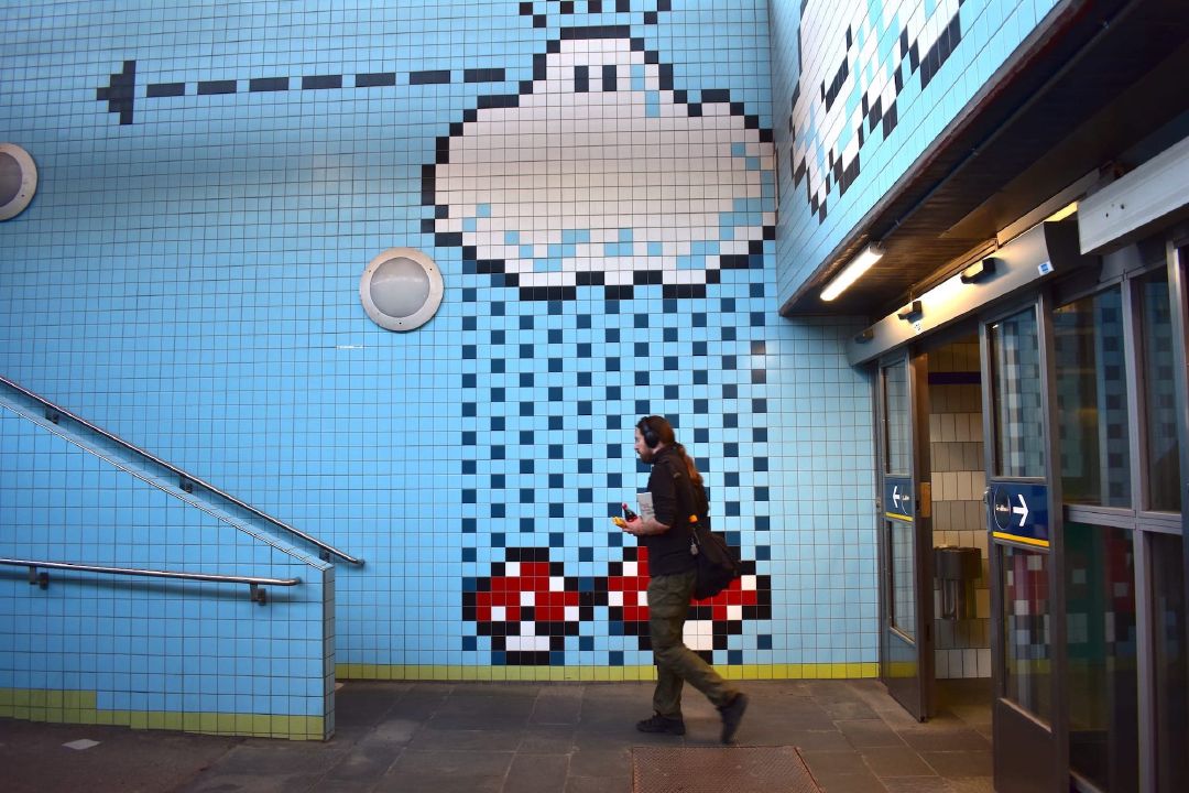 Jamur dari permainan Super Mario Bros.
