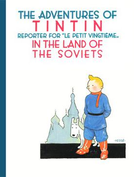Tintin in the Land of the Soviets karya Hergè. (Sumber wikipedia)