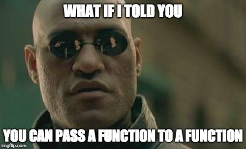Function as an argument